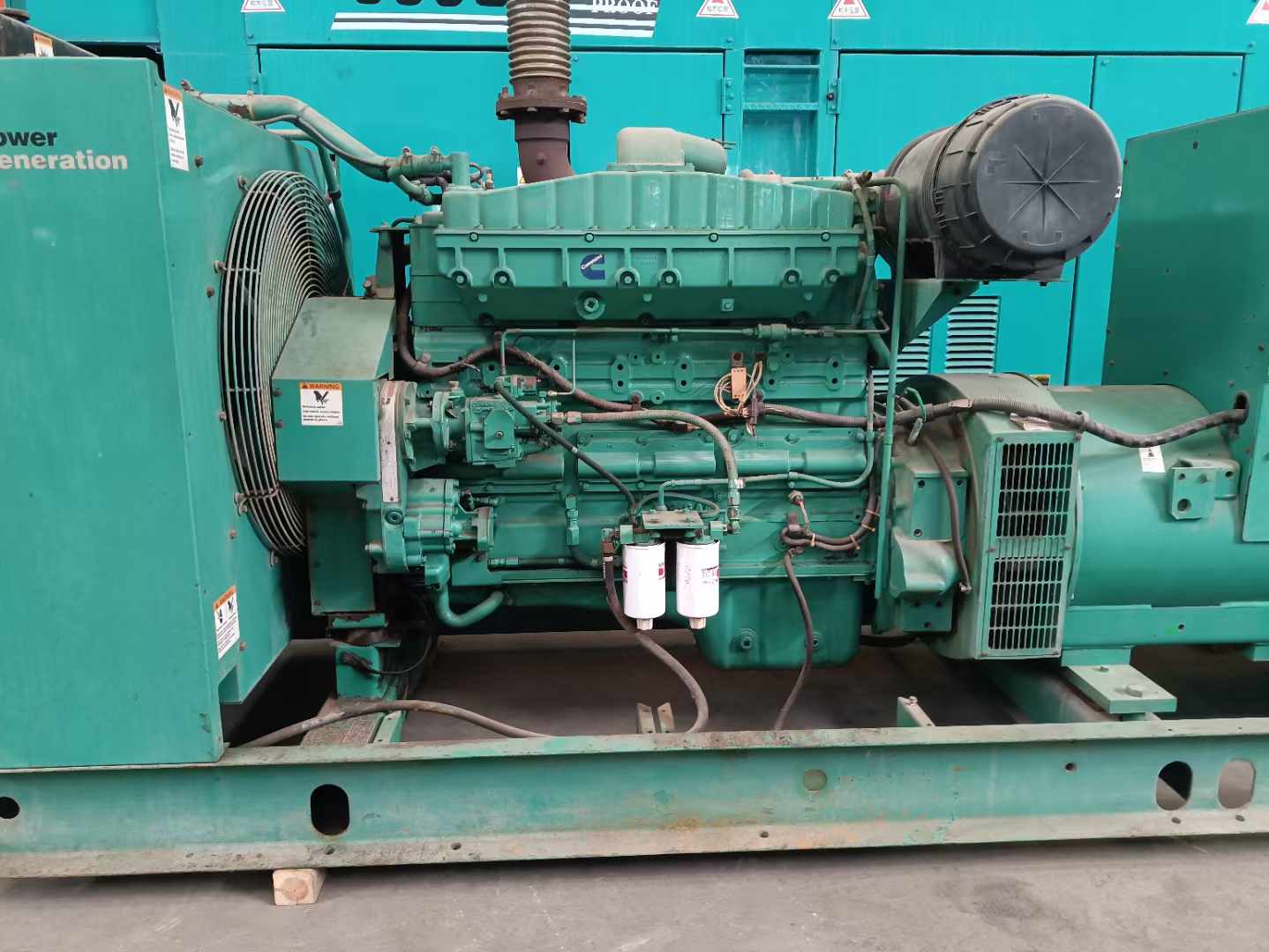 临颍过载会对 600kW 柴油发电机组造成哪些损害？